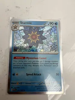 Starmie - 121/165 - Holo Rare - Pokemon S&V 151 MEW - ENGLISH Pokemon Card - NM - Image 1