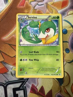 Pokemon Legendary Treasures Radiant Collection Set Servine Holo Card RC2/RC25 NM - Image 1