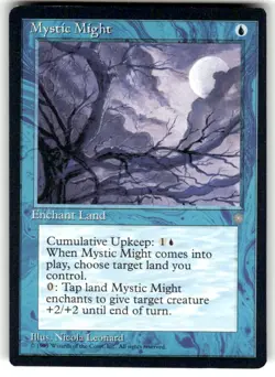 Mystic Might - Ice Age # MTG Magic The Gathering - Image 1