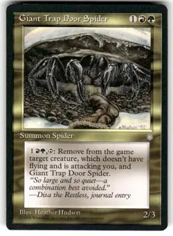 Giant Trap Door Spider Ice Age Regular MTG - Image 1