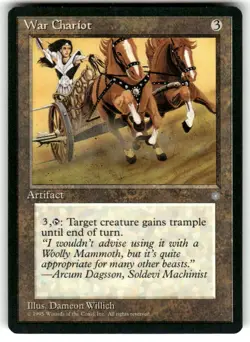 War Chariot Ice Age Regular MTG - Image 1