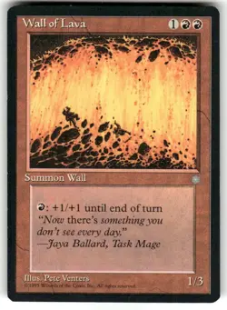 Wall of Lava Ice Age Regular MTG - Image 1