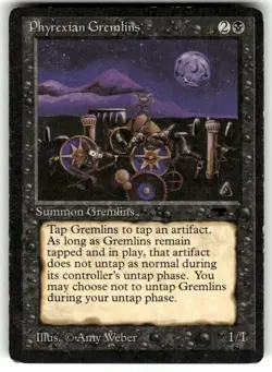 Phyrexian Gremlins Antiquities Regular MTG LP - Image 1