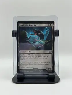 MTG, Undercity Dire Rat 123 NM Final Fantasy Regular - Image 1