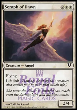 Seraph of Dawn 2x FOIL AVR MTG Avacyn Restored Common NM+ white - Image 1