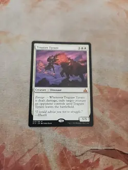 Trapjaw Tyrant Rivals Of Ixalan MTG NM - Image 1