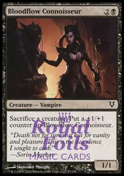 Bloodflow Connoisseur 2x FOIL AVR MTG Avacyn Restored Common MINT black - Image 1