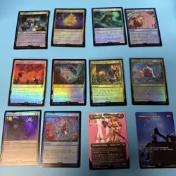 MTG Magic the Gathering Final Fantasy Lot Of 45 English Cards Regular And Foil - Image 1