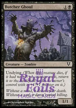 Butcher Ghoul 2x FOIL AVR MTG Avacyn Restored Common 1 MINT + 1 NM black - Image 1