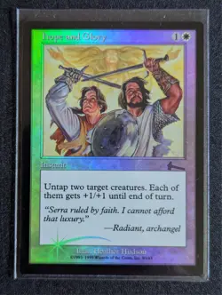 Hope and Glory - FOIL - Urza's Legacy - NM - MTG - Magic the Gathering - White - Image 1