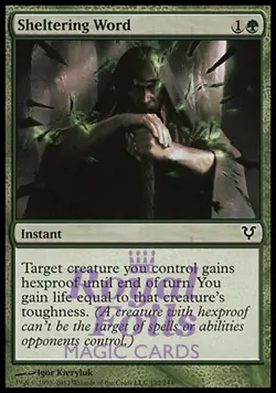 Sheltering Word 1x FOIL AVR MTG Avacyn Restored Common MINT green - Image 1