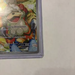Pokemon Sv06: Twilight Masquerade Hisuian Growlithe Holo Card 181/167 - Image 4