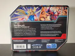 Pokemon Slashing Legends Tin- Zacian ex W/ 5 Booster Packs New Sealed - Image 2