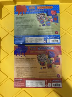 Pokemon Sword and Shield Base Set X2 ETB Elite Trainer Box - Factory Sealed - Image 2