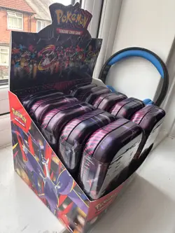 10x Pokemon TCG Mega Heroes Mini Tin - Mega Evolution - In Hand - Fast Delivery - Image 3