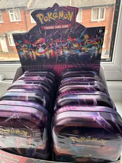 10x Pokemon TCG Mega Heroes Mini Tin - Mega Evolution - In Hand - Fast Delivery - Image 4