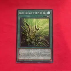Yugioh! DoomZ Command “D.O.O.M.D.U.R.G” DOOD-EN058 SUPER DOOM - Image 1