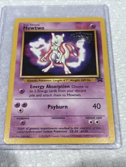 Pokemon Card - Mewtwo (WB Movie Promo) - WoTC Promo Stamped #3 - Image 1
