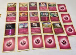 23 LOT Pokemon Cards DISCONTINUED FAIRY PINK Lot Holo Rare TCG ALL DIFFERENT - Image 1