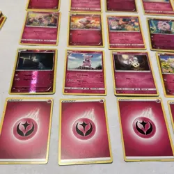 23 LOT Pokemon Cards DISCONTINUED FAIRY PINK Lot Holo Rare TCG ALL DIFFERENT - Image 4
