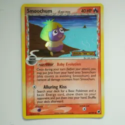 Smoochum 64/101 Holo Common Stamped Ex Dragon Frontiers Pokemon Card - Image 1