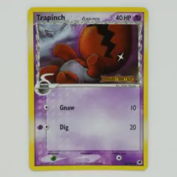 Trapinch 68/101 Stamped Holo Common Ex Dragon Frontiers Pokemon Card - Image 1