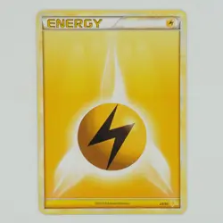 Lightning Energy 23/30 HGSS Trainer Kit: Gyarados & Raichu Pokemon Card - Image 1
