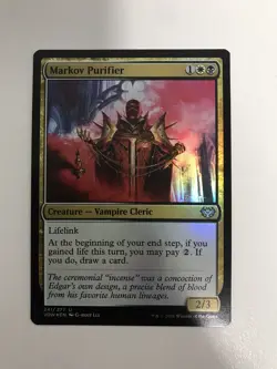 Markov Purifier Foil MTG Magic the Gathering Card NM Near Mint VOW - Image 1