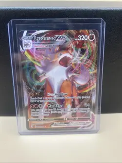 Pokemon Lycanroc VMAX Evolving Skies Holo Card 092/203 Ultra Rare, English TCG - Image 1