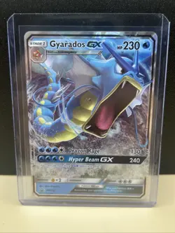 Gyarados GX SM212 - Ultra Rare Holo - S&M Promo Pokemon Card MINT - Image 1
