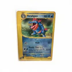 Feraligatr 46/165 RARE Non Holo Rare Expedition E series Pokemon Card - Image 1