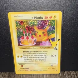 Pokemon TCG Birthday Pikachu Celebrations Classic Collection Promo Card #24 - Image 1