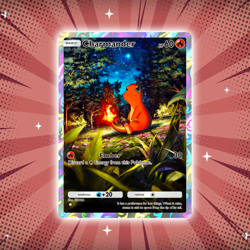 Charmander #230 Illustration Rare Pokemon TCG Pocket Genetic Apex Holo Card - Image 1