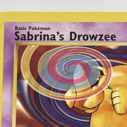 Sabrina's Drowzee 92/132 Common Gym Heroes Pokemon Card Vintage NM Nintendo - Image 2