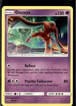 Pokemon Deoxys 68/168 Celestial Storm Non Holo Rare 4 Card Lot - Image 1