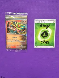 Surging Sparks STAFF Complete Set 4 Cards SVP151,152,153,154 Prerelease Promo - Image 3