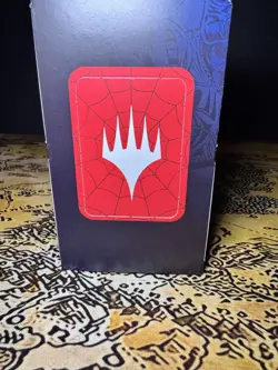 Magic the Gathering-SPIDER-MAN Card Storage EMPTY Bundle Box w/perforated tokens - Image 2
