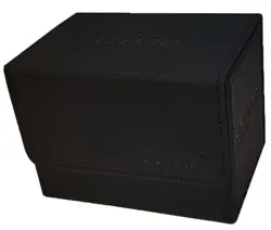 ULTIMATE Guard Sidewinder Deck Case Monocolor Black 80+ Card Storage Box ccg mtg - Image 2