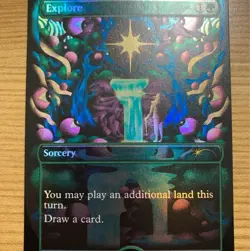 FOIL Explore Secret Lair Prize Promo NM Magic the Gathering MTG - Image 1