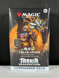 Magic The Gathering Tarkir: Dragonstorm Commander Deck Booster Pack Age 13+ - Image 1