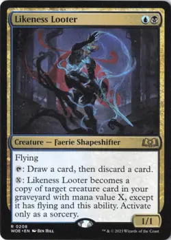 Likeness Looter R Wilds of Eldraine 208 NM - Image 1