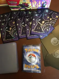 lot of 10 EMPTY Pokemon tins with Display & others Pokemon items - Image 3
