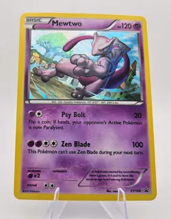 Mewtwo XY100 - Black Star Promo Cosmos 🌌 Holo Pokemon TCG - NM+ - Image 2