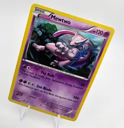 Mewtwo XY100 - Black Star Promo Cosmos 🌌 Holo Pokemon TCG - NM+ - Image 3