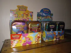 Pokemon TCG 151 & (rown Zenith Mini Tins Displays & Tins. - Image 2