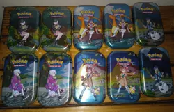 Pokemon TCG 151 & (rown Zenith Mini Tins Displays & Tins. - Image 4