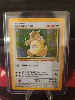 Kangaskhan 5/64 Pokemon TCG Jungle Unlimited Holo Rare LP - Image 3