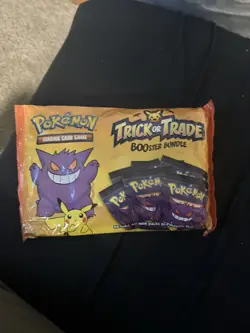 (10x) Nintendo Pokemon TCG BOOster Gengar Trick Or Trade 40 Mini Packs -BulkLot - Image 1