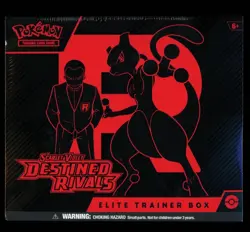 Destined Rivals Elite Trainer Box Etb Factory Sealed Pokemon Tcg - Image 1
