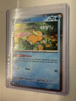 Psyduck 007 with SWIRL Black Star Promo Mega Evolution Pokemon TCG - Image 4
